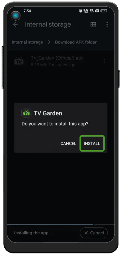 Install and Launch NBTV